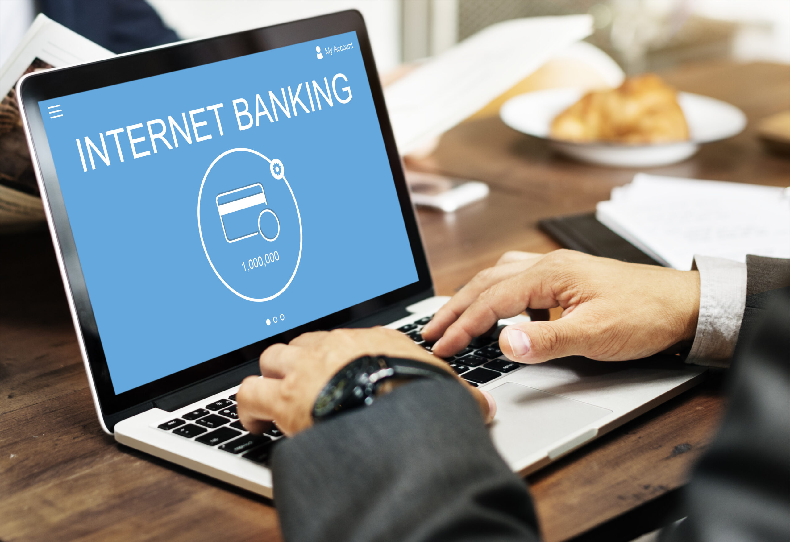 Internet Banking Online Payment Technology Concept