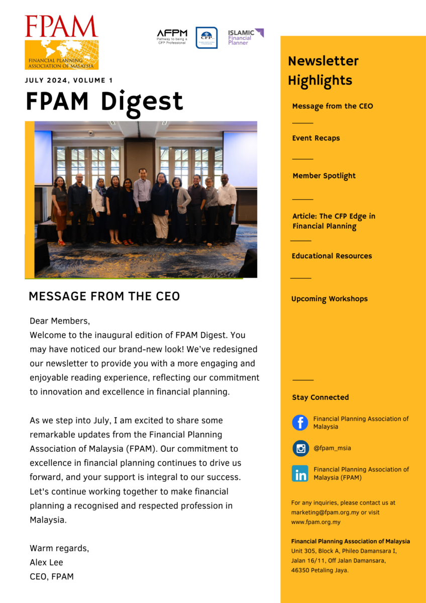 FPAM Digest – July 2024 Issue